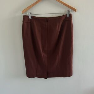 Rene Lazard Wool Pencil Skirt